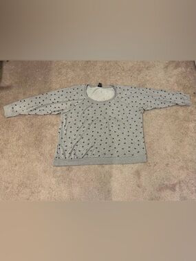 Torrid Size 5 French Bulldog Print Crewneck Sweatshirt